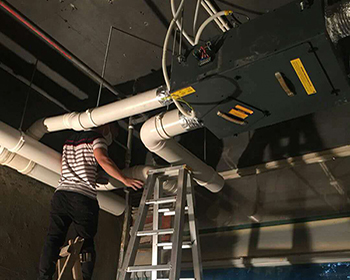 廣州|海珠區(qū)綜合性寵物醫(yī)院新風機安裝案例